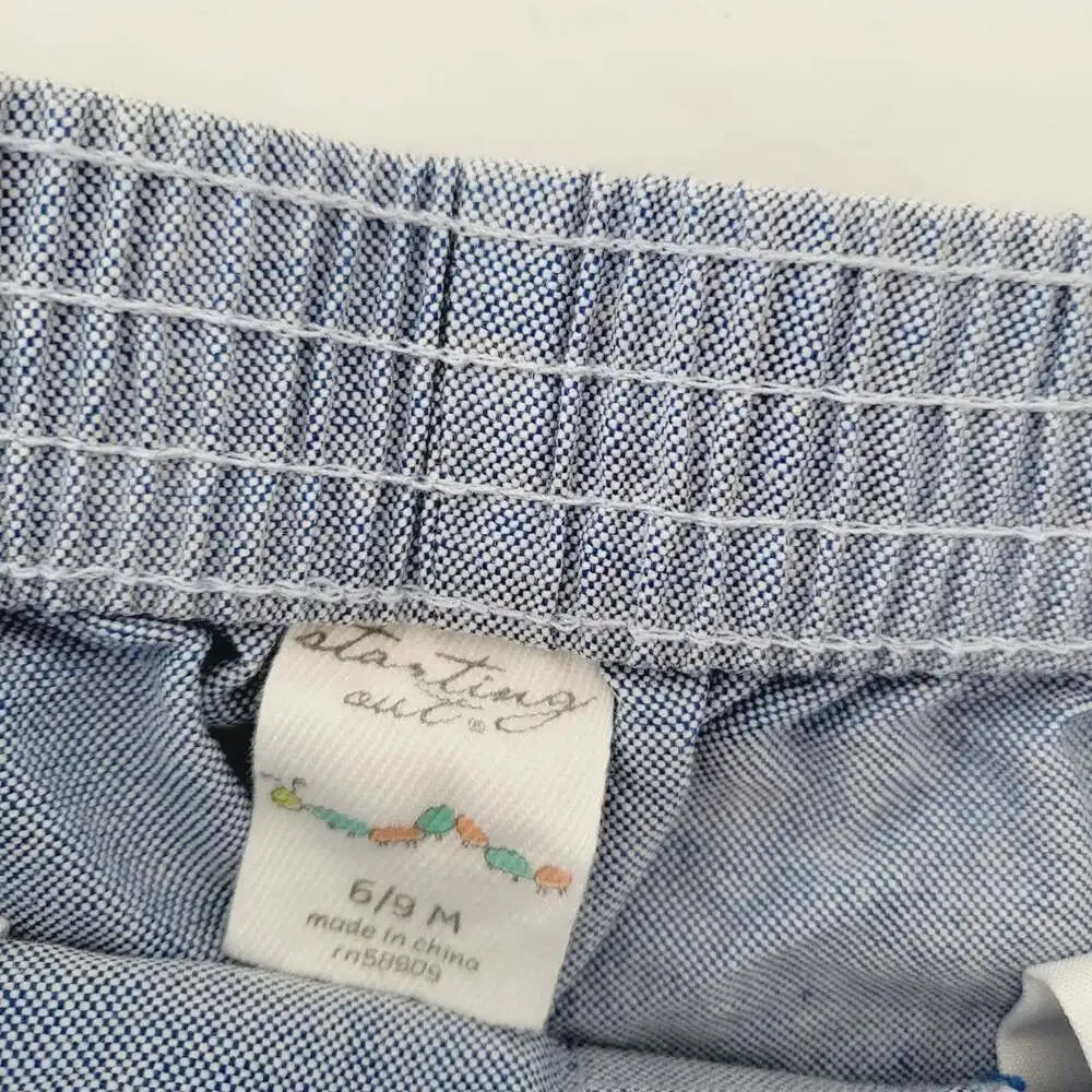 Plaid bowtie outfit size 6-9M